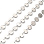304 плоские цепочки из нержавеющей стали с пайетками, пайки