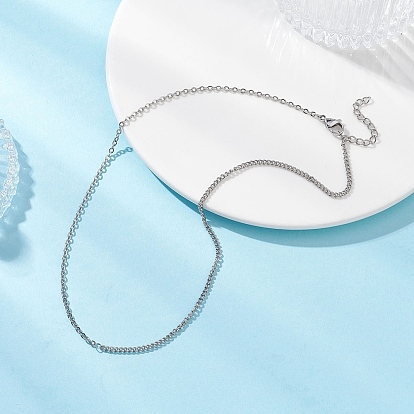 2мм 304 ожерелья из нержавеющей стали с панцирным плетением для женщин, не тускнеет