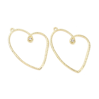 Подвески из сплава и страза, шарма сердца