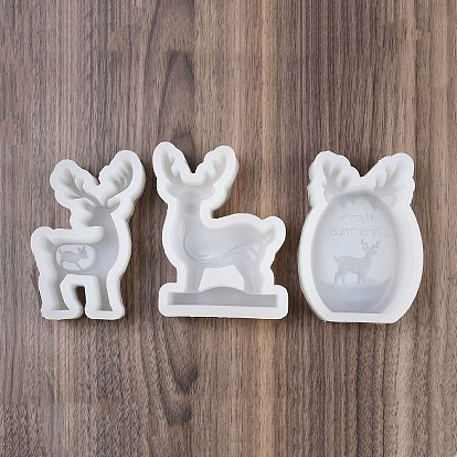 Силиконовые формы для свечей своими руками, для изготовления свечей, олень