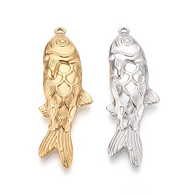 304 из нержавеющей стали рыба кулоны