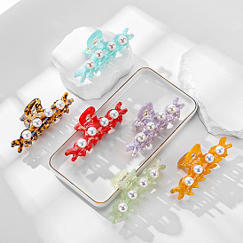 Заколки для волос в форме когтей из ацетата целлюлозы, аксессуары для волос для женщин и девочек