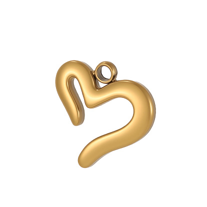 304 прелести нержавеющей стали, сердце, ионное покрытие (ip)