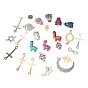 Alloy Links, Mixed Shapes