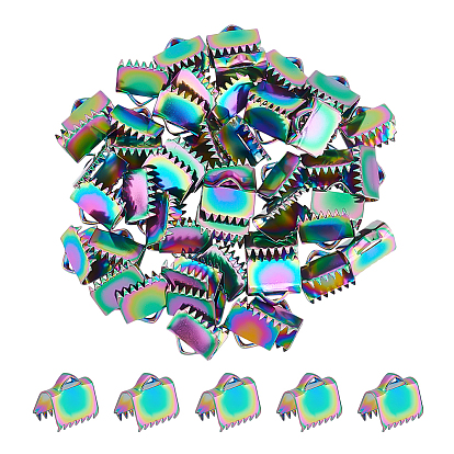 50Ионное покрытие (IP) 304 Лента из нержавеющей стали с обжимными концами