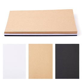 60 шт. 3 цвета самодельная бумага пустая карточка, прямоугольные