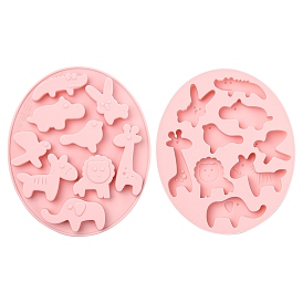 Силиконовые формы, формы помады, формы для литья смолы, для шоколада, конфеты, изготовление изделий из уф-смолы и эпоксидной смолы, животная тема