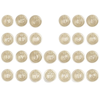 Золотистый тон корона начальная восковая печать латунные штампы головки, для сургучной печати