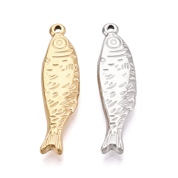 304 из нержавеющей стали рыба кулоны