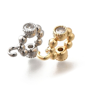 Латунные поручни из кубического циркония с микропаве