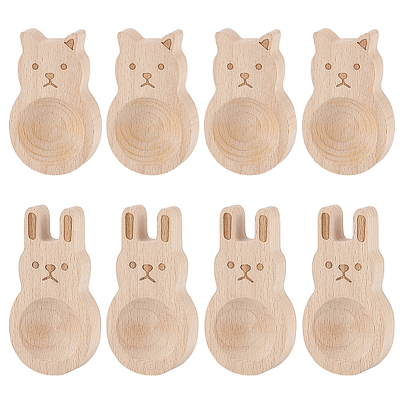 8 шт. 2 стильные украшения для ароматерапии из бука