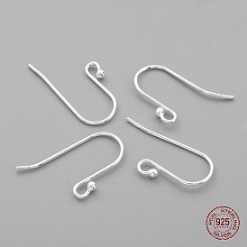 Стерлингового серебра серьги крюков