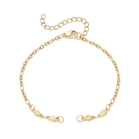 304 изготовление браслетов из цепочек-листовидных звеньев из нержавеющей стали