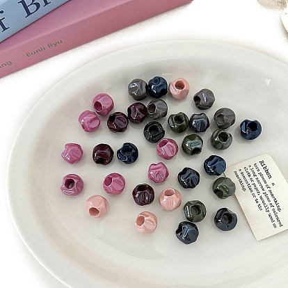 Непрозрачные акриловые бусины, ромб