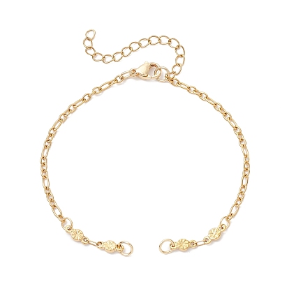 304 изготовление браслетов из цепочек-листовидных звеньев из нержавеющей стали