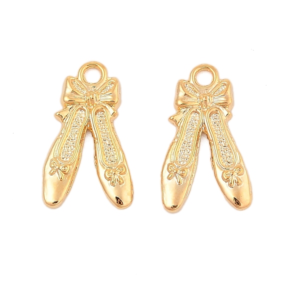 Латунные подвески, без кадмия, без никеля и без свинца, балетки прелести