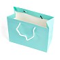 Kraft Paper Bags, with Handles, Gift Bags, Shopping Bags, Rectangle