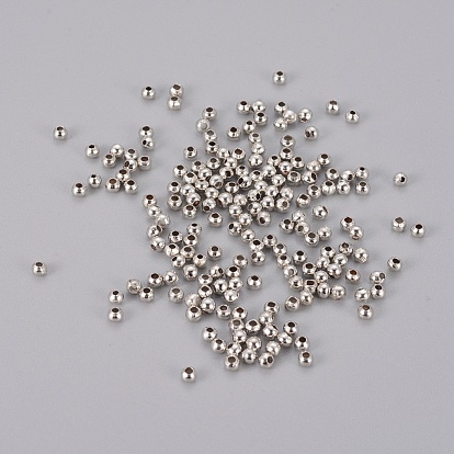 Iron Spacer Beads, Cadmium Free & Lead Free, 2.5x2mm, Hole: 1.2mm