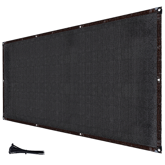 Polyethylene Sunshade Net, with Cord and Cable Ties
