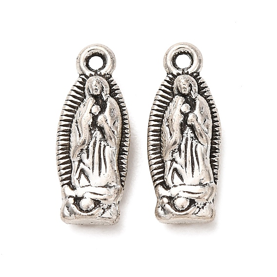 Сплавочные подвески тибетского стиля, прелести девы марии