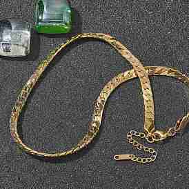 304 женские ожерелья-змейки из нержавеющей стали