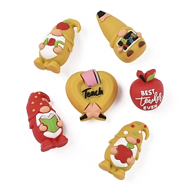 Силиконовые бусины на тему дня учителя