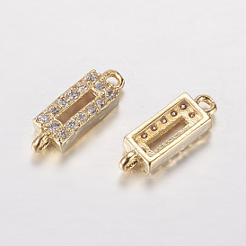 Латунные микро проложить кубических ссылки циркония, без кадмия и без свинца, прямоугольные