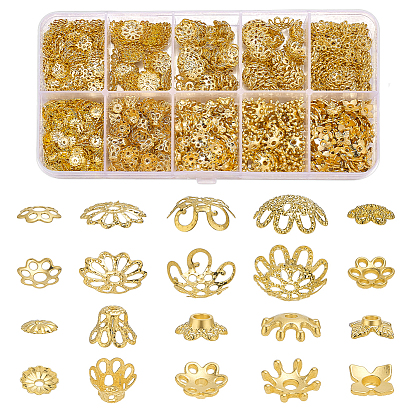 10 колпачки из сплава, железа и латуни, цветок