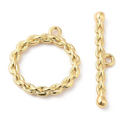 Brass Toggle Clasps, Chain Ring