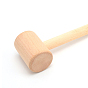 Beechwood Leather Carving Hammer Mallet, for Sew Leather Craft Tool
