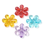 Transparent Acrylic Beads, Flower