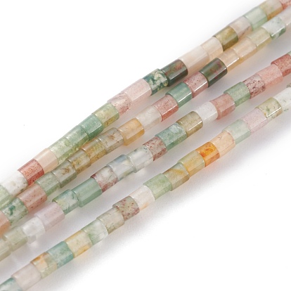 Natural Indian Agate Beads Strands, Column