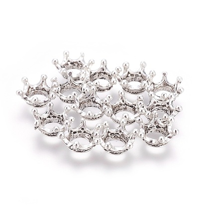 Тибетском стиле сплав шарик крышки, корона