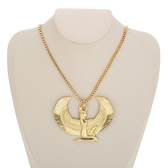 Ожерелья с подвесками из сплава для женщин, золотые