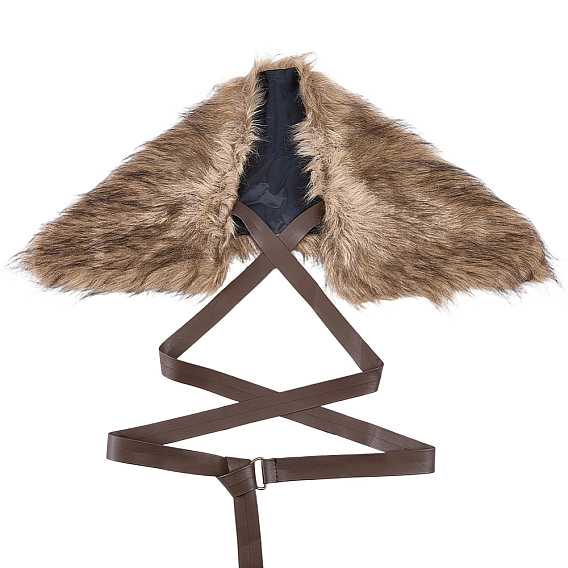 Шали из искусственной шерсти, с ремнями из искусственной кожи