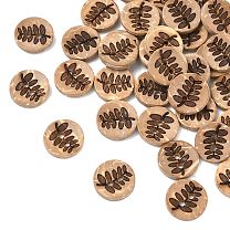 2-Hole Buttons for Kids , Coconut Button, 13mm, 100pcs/bag