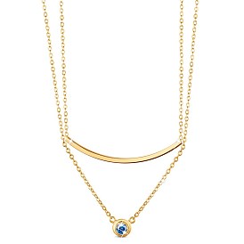 Многоуровневые ожерелья shegrace 925 из стерлингового серебра, Micro pave aaa кубический циркон