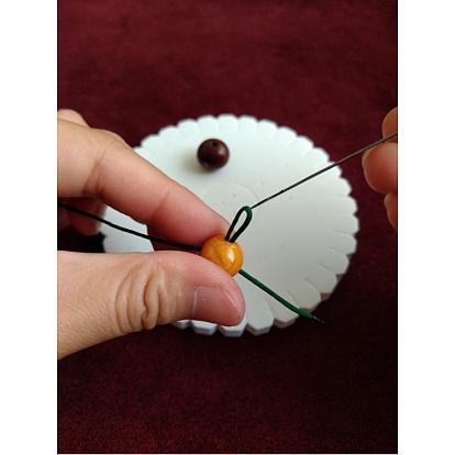 China Factory Iron Beading Needle, with Hook and Hole, For Buddha 3-Hole  Guru Beads, Bead Threader 17.2x0.07cm, Hole: 5mm in bulk online 