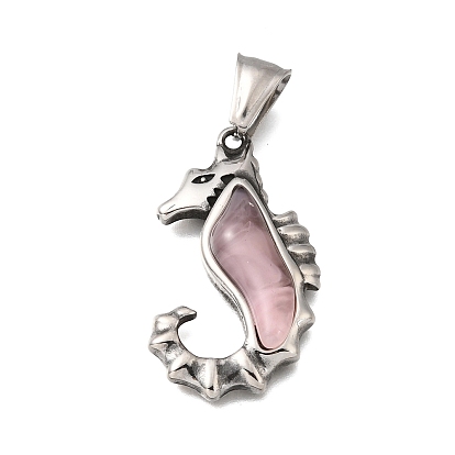 304 подвески из нержавеющей стали и смолы, очарование морского конька