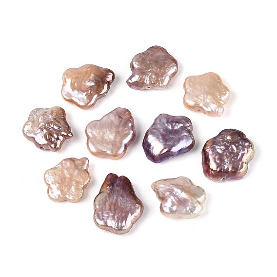 Натуральный жемчуг в стиле барокко кеши, зарождающаяся жемчужина, цветка сливы, Топ пробуренной