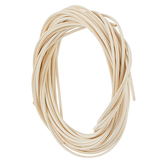 10м 4шт. круглые полоски из натурального ротанга, твердый ткацкий материал, для DIY, вязание мебели