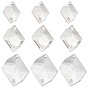 72шт 3 стиль неправильный ромб стекло пришитый стразы, плоская задняя и задняя, граненые