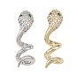 Латунные микро проложить кубического циркония подвески, змеиные чары, без свинца, без кадмии и без никеля