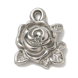 Ионное покрытие (ip) 304 подвески из нержавеющей стали, очарование розы