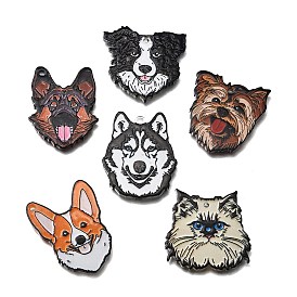 Печатные акриловые подвески, форма кошки/собаки