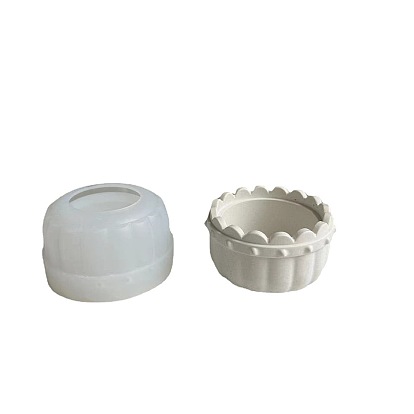 Moule en silicone de qualité alimentaire pour vase, moules de résine, pour la résine UV, fabrication artisanale de résine époxy