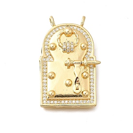 Латунные микро проложить кубического циркония подвески, Баб Мансур