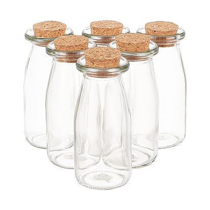 200 ml Glasflaschen, Perlen Behälter, mit Korken