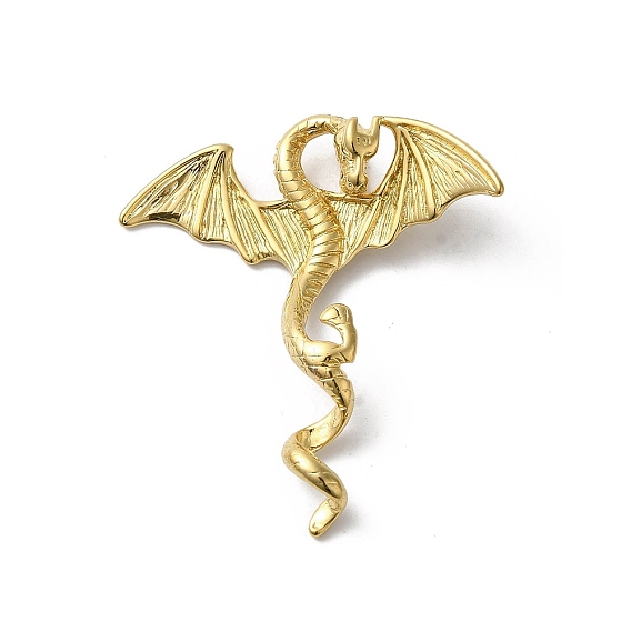 Вакуумное покрытие pvd 304 подвески из нержавеющей стали, очарование дракона