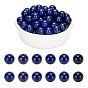 Natural Lapis Lazuli Round Beads Strands, Dyed